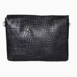 New Mozz Luieretui Crossbody croco zwart