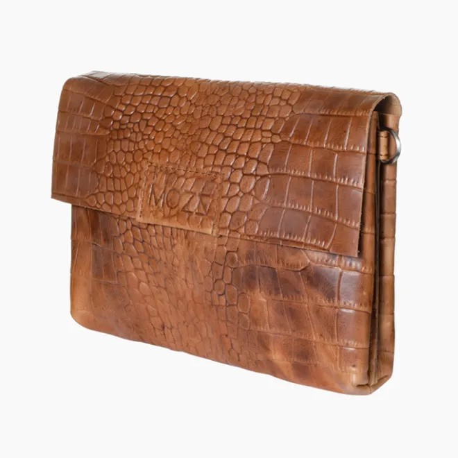 Sale Mozz Luieretui Crossbody croco cognac
