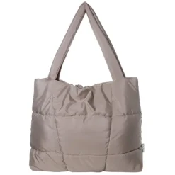 Mozz Mom Bag Puffy Shopper beige