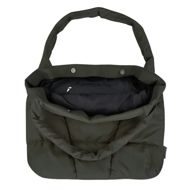 Outlet Mozz Mom Bag Puffy Shopper olive green