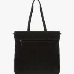 Sale Mozz Momsbag Shopper Suede black