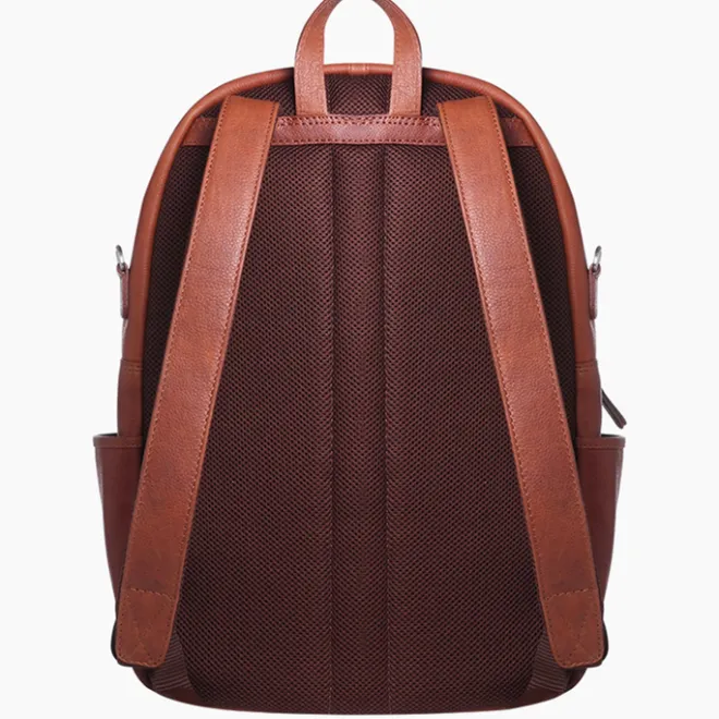 Online Mozz Vintage Beautiful Backpack Luiertas cognac