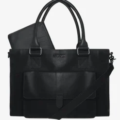 Hot Mozz Vintage Pretty Pocket Diaper Bag black