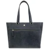 Online MOSZ MÔSZ Viona Croco Laptopbag 15.6" black