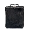 Best Mutsaers On The Bag Leather Backpack zwart croco