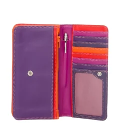 Outlet Mywalit Ladies Medium Matinee Purse Wallet sangria multi