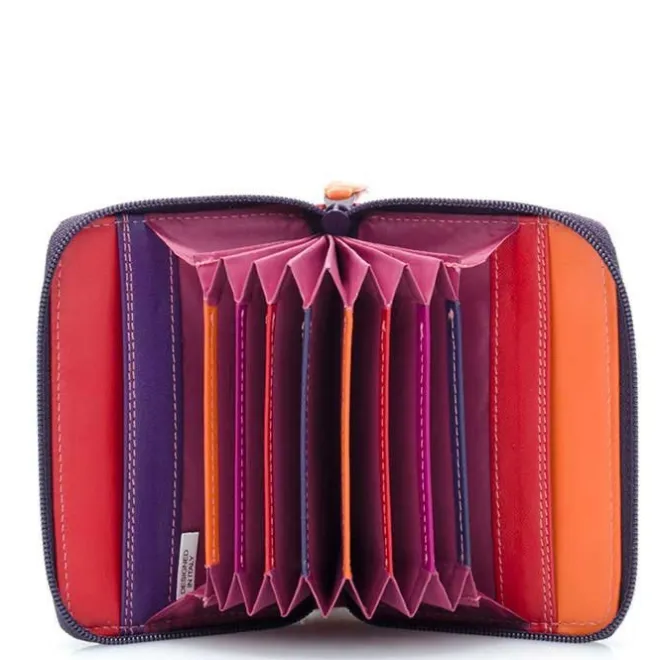 Outlet Mywalit Ladies Zip Around Fan CC Holder sangria multi