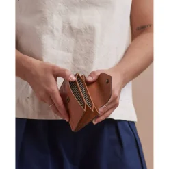Discount O My Bag Harmonica Wallet cognac