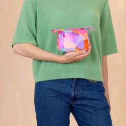 Hot Oilily Cam Cosmetic Bag prism pink