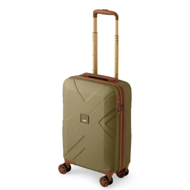 Discount Oistr Florence Cabin Trolley Spinner 55 dark olive