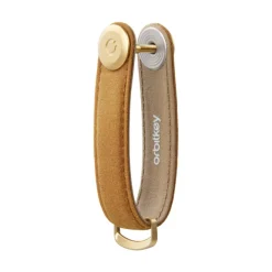 Online Orbitkey 2.0 Waxed Canvas Keyholder golden sand