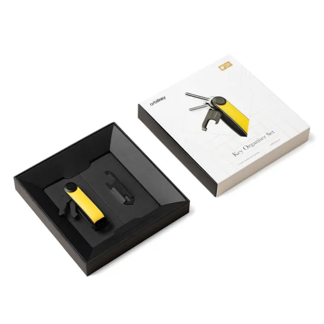 Online Orbitkey Key Organiser Set yellow