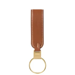 Clearance Orbitkey Loop Keychain Leather caramel