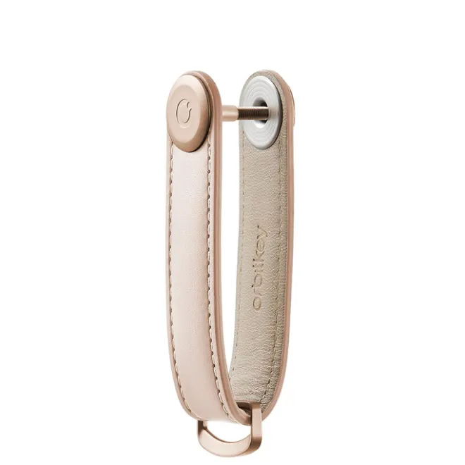 Discount Orbitkey Premium Leather 2.0 Keyholder blush / blush