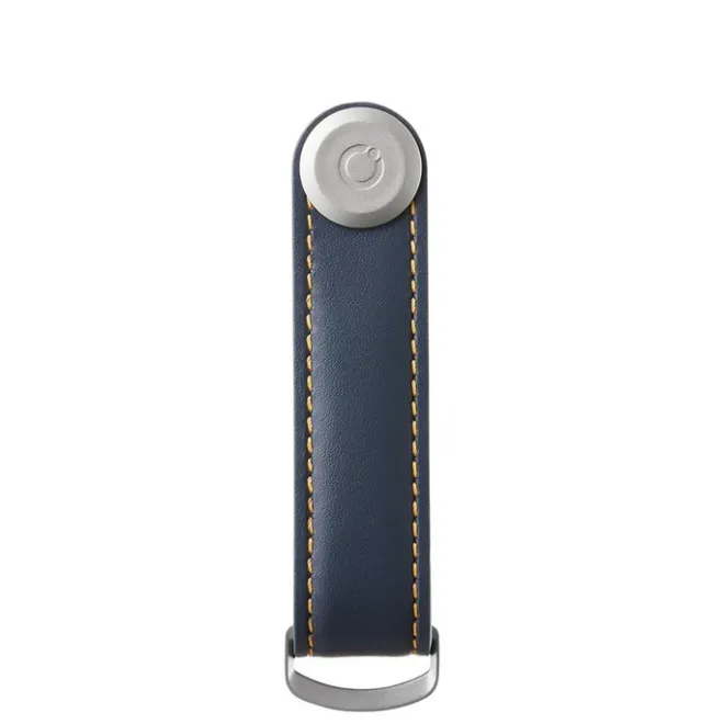 Hot Orbitkey Premium Leather 2.0 Keyholder navy / tan