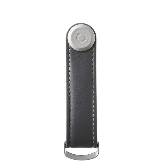Discount Orbitkey Premium Leather 2.0 Keyholder charcoal / grey
