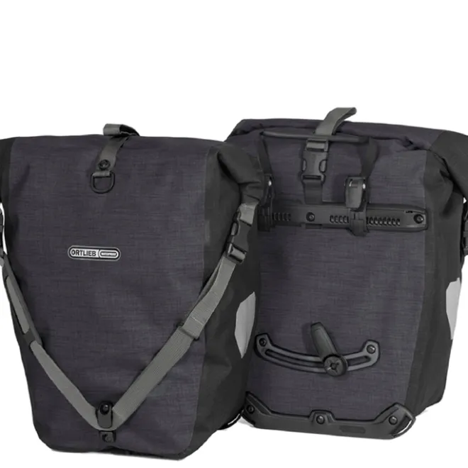Online Ortlieb Back-Roller Plus (set van 2x 20L) granite/black