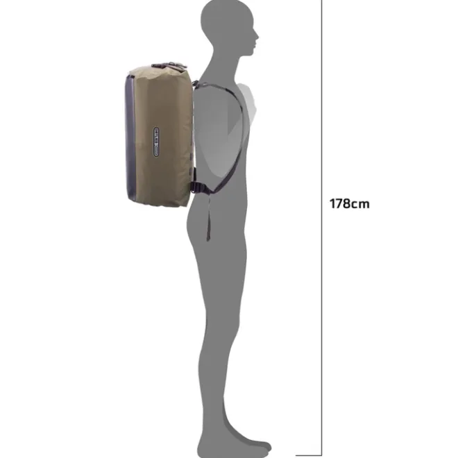 Hot Ortlieb Duffle Lite 40 L dark-sand