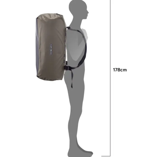 New Ortlieb Duffle Lite 60 L dark-sand