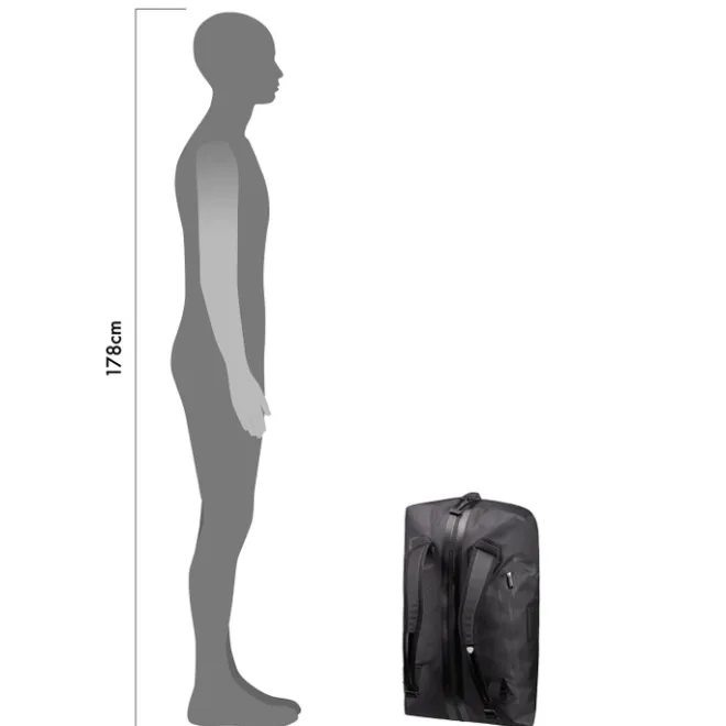 Online Ortlieb Metrosphere Duffle 60L black-embossed