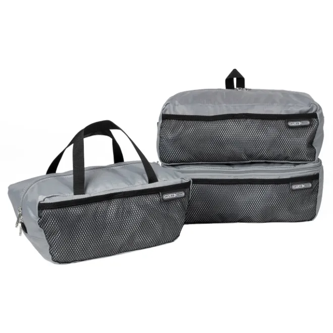 Best Ortlieb Packing Cubes for Pannier grey