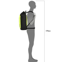 Hot Ortlieb Velocity High Visibility 23 L neon-yellow/black-reflective