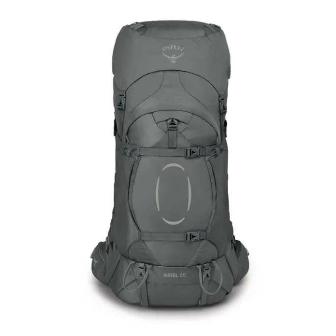 Outlet Osprey Ariel 65 Womens Backpack XS/S medium gray