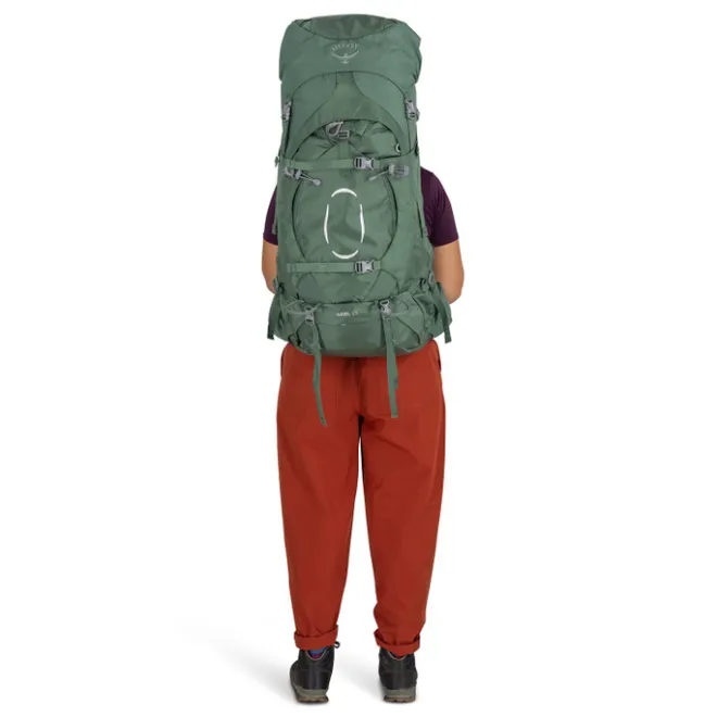 Hot Osprey Ariel 55 Womens Backpack M/L koseret green