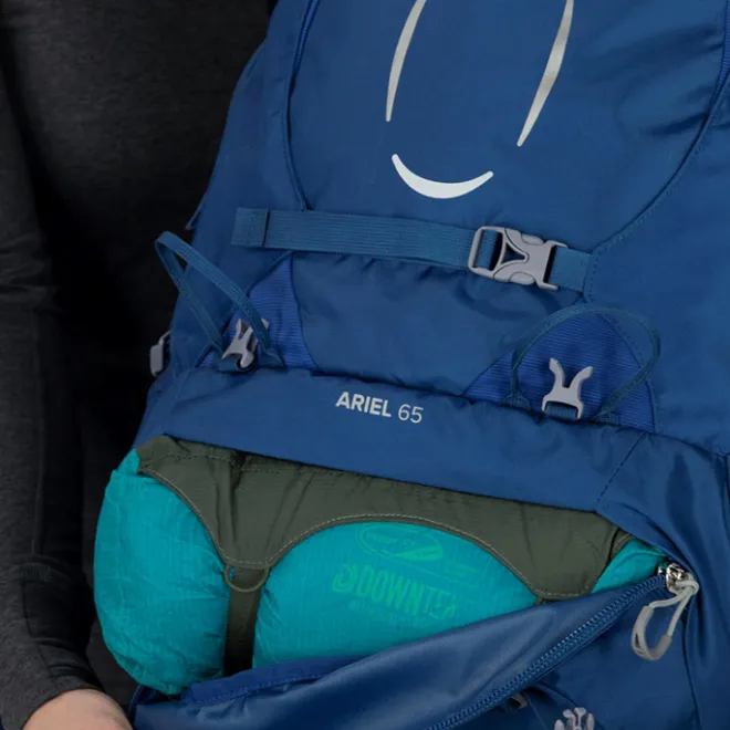 Hot Osprey Ariel 65 Womens Backpack M/L ceramic blue