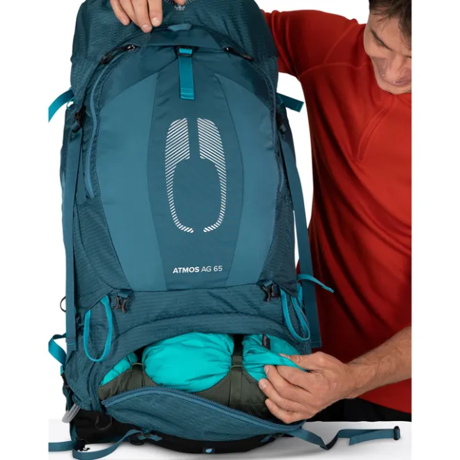 Best Osprey Atmos AG 50 S/M black
