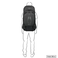 Hot Osprey Atmos AG 65 S/M black
