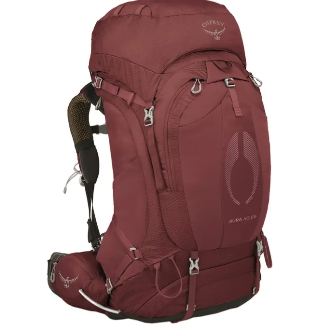 Best Osprey Aura AG 65 WM/L berry sorbet red