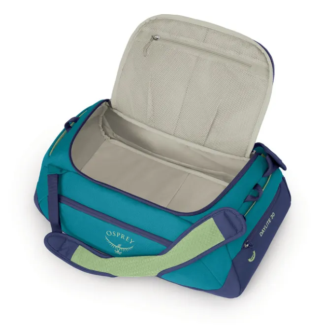 New Osprey Daylite Duffel 30 blue spikemoss/alkaline