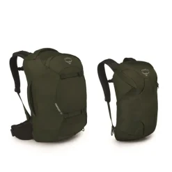 Clearance Osprey Farpoint 55 Backpack gopher green