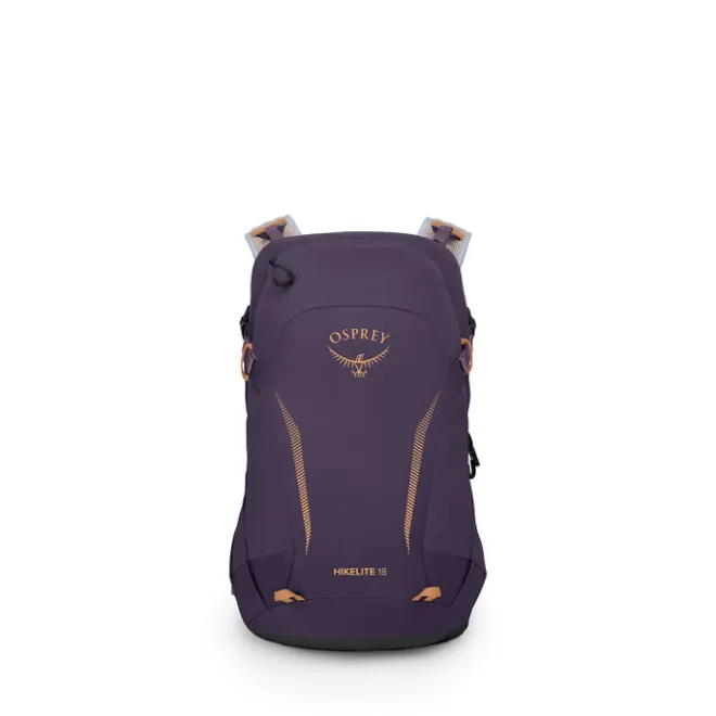 Outlet Osprey Hikelite 18 purple ink-purple dusk-cheddar orange