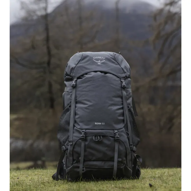 Sale Osprey Renn 50 Women's dark charcoal/gray wolf