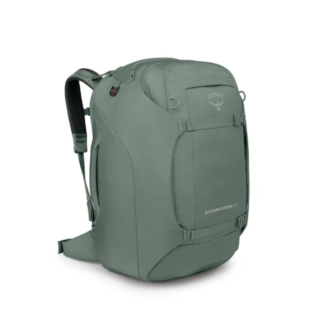 Clearance Osprey Sojourn Porter Travel Pack 65L koseret green