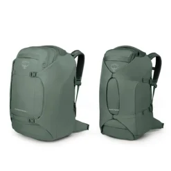 Clearance Osprey Sojourn Porter Travel Pack 65L koseret green