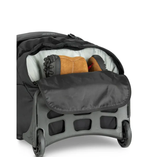 New Osprey Sojourn Shuttle Wheeled Duffel 130L black