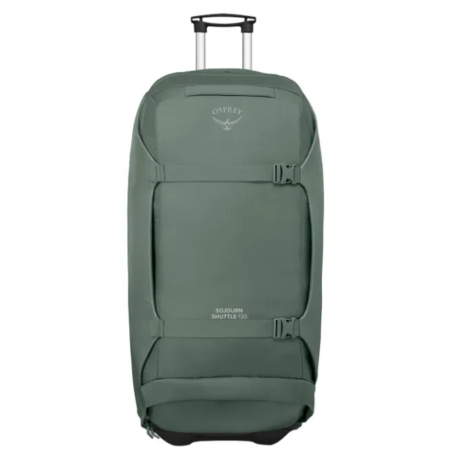 New Osprey Sojourn Shuttle Wheeled Duffel 130L koseret green