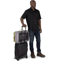 New Osprey Transporter Carry On Bag 36 blue flame-scoria blue