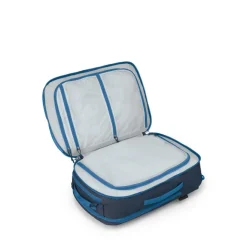 New Osprey Transporter Carry On Bag 36 blue flame-scoria blue