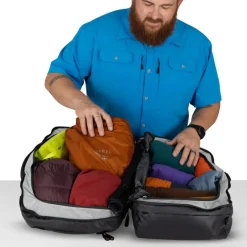 Hot Osprey Transporter Squffel 70 raven black-black