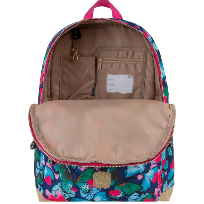 Online Pick & Pack Beautiful Butterfly Backpack L navy