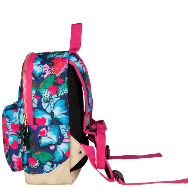 Clearance Pick & Pack Beautiful Butterfly Backpack S navy