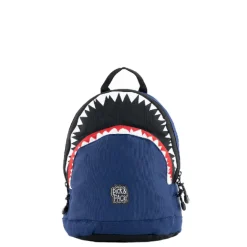 Hot Pick & Pack Shark Shape Backpack S navy