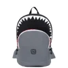 Best Pick & Pack Shark Shape Backpack M visible grey