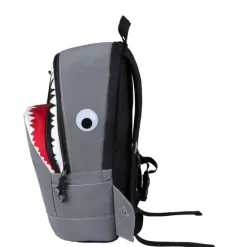 Best Pick & Pack Shark Shape Backpack M visible grey
