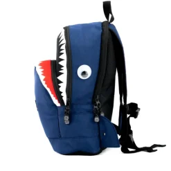 Discount Pick & Pack Shark Shape Backpack M navy