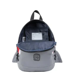 Hot Pick & Pack Shark Shape Backpack S visible grey